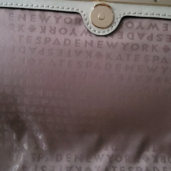 Kate Spade Gray Clutch Bag